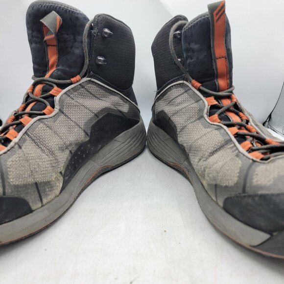 Simms Flyweight Wading Boots Felt Sole Mens 12 Gray Fishing Outdoors Summer - Picture 3 of 13